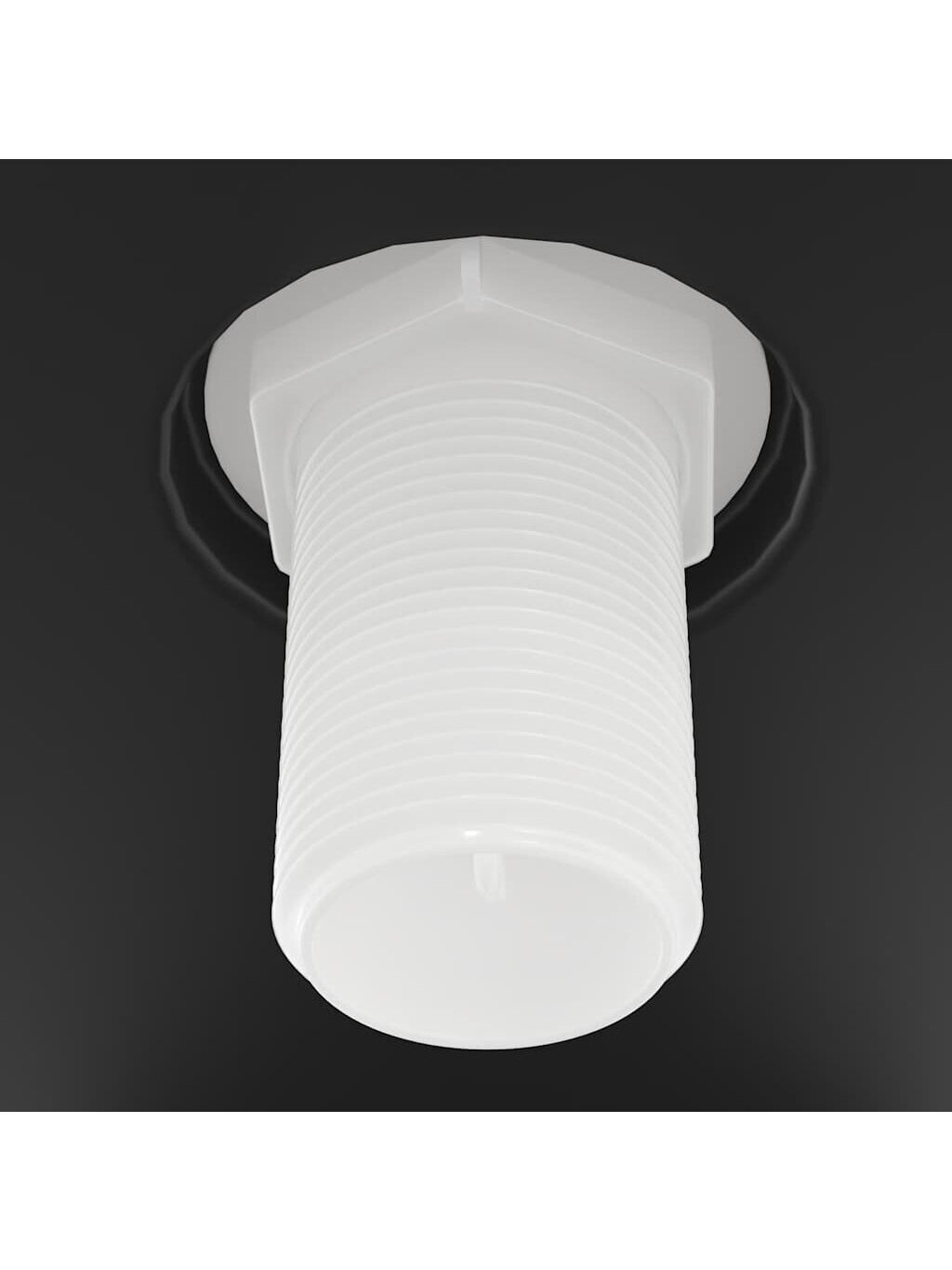 Toilet cistern with bottom water inlet, black, 3/6 L 7
