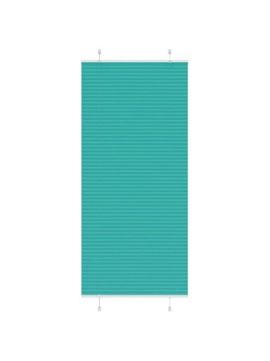 Klostuotos žaliuzės, žalios, 85x200 cm, audinio plotis 84,4 cm, poliesteris Klostuotos žaliuzės, žalios, 85x200 cm, audinio plotis 84,4 cm, poliesteris