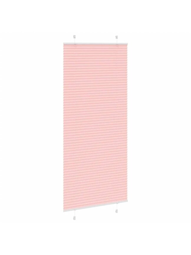 Pleated blind, pink, 85 x 200 cm, fabric width 84.4 cm, polyester 2