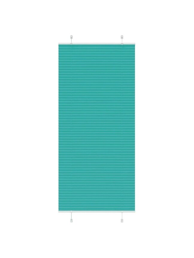 Korterdatud rulood, rohelised, 85 × 200 cm, kangas 84,4 cm, polüester 1