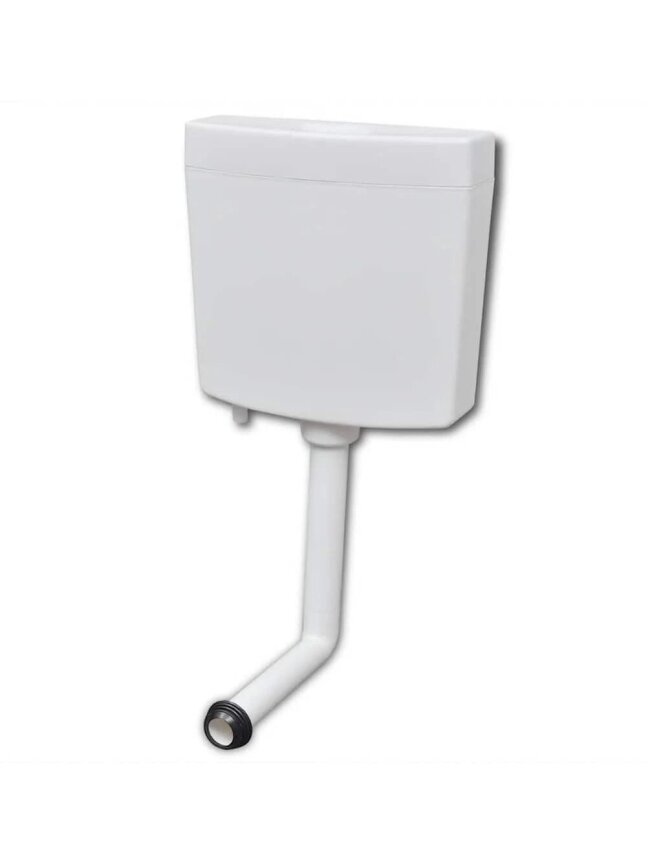 WC-paak alumise veeühendusega, valge, 3/6 l 2