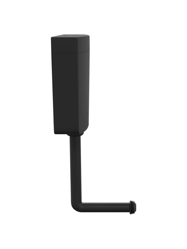 Toilet cistern with bottom water inlet, black, 3/6 L 4