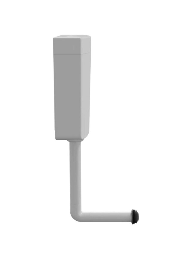 Toilet cistern with bottom water inlet, gray, 3/6 L 4