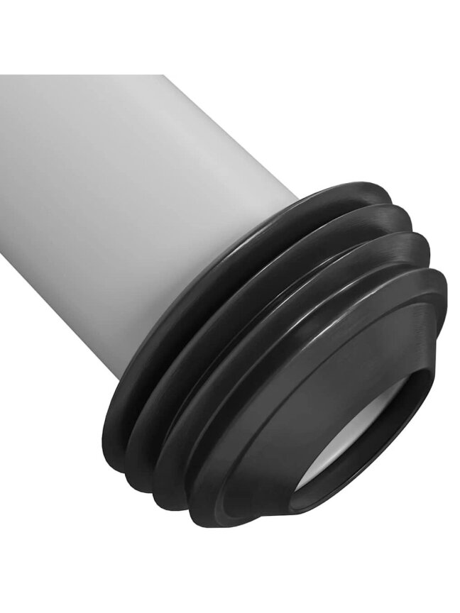 Toilet cistern with bottom water inlet, gray, 3/6 L 6