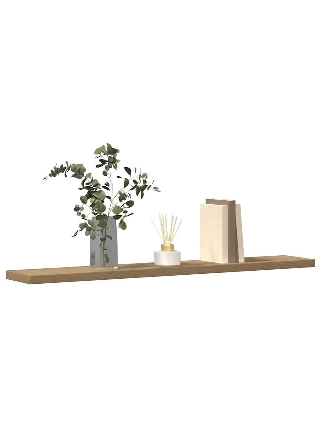 Knygų lentynos plokštės, 4vnt., artisano, 60x10x1,5cm, mediena 1