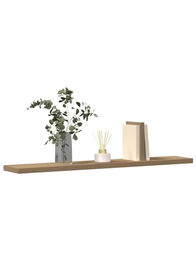 Knygų lentynos plokštės, 4vnt., artisano, 60x10x1,5cm, mediena