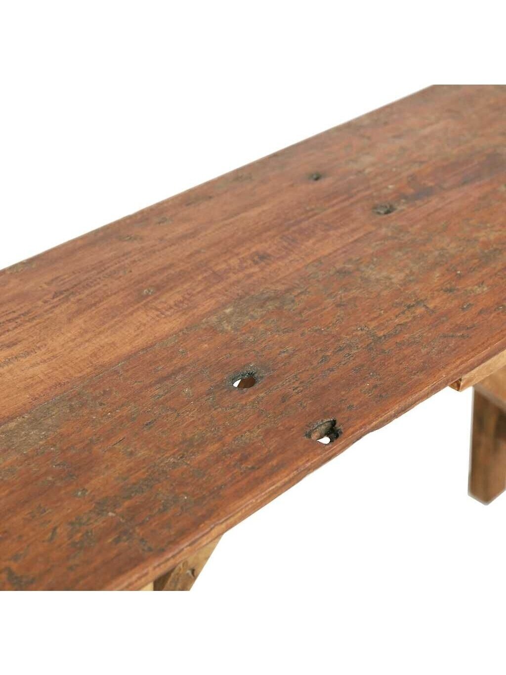 Konsoollaud, 130×40×80 cm, segatud taaskasutatud puit 3