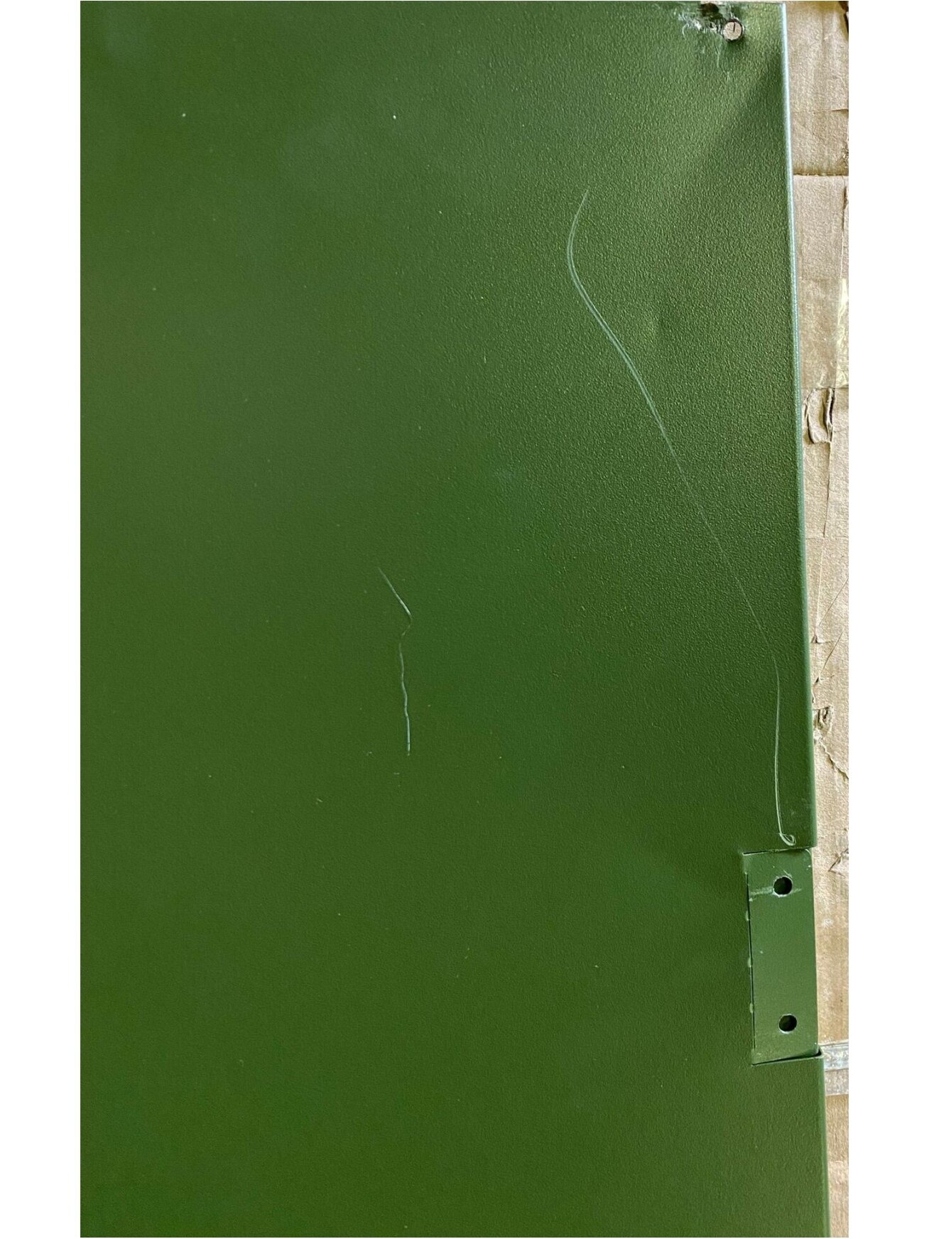 Kummut, oliivroheline, 101,5 × 39 × 103,5 cm, teras 4