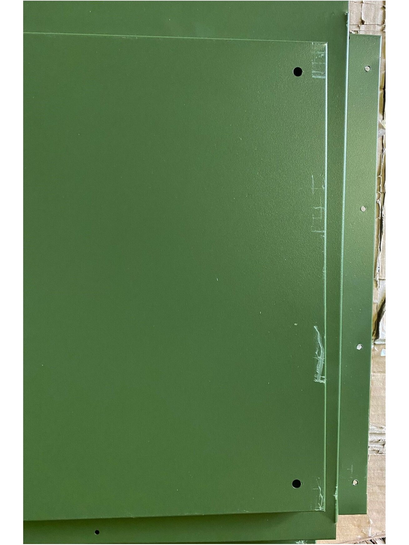 Kummut, oliivroheline, 101,5 × 39 × 103,5 cm, teras 5