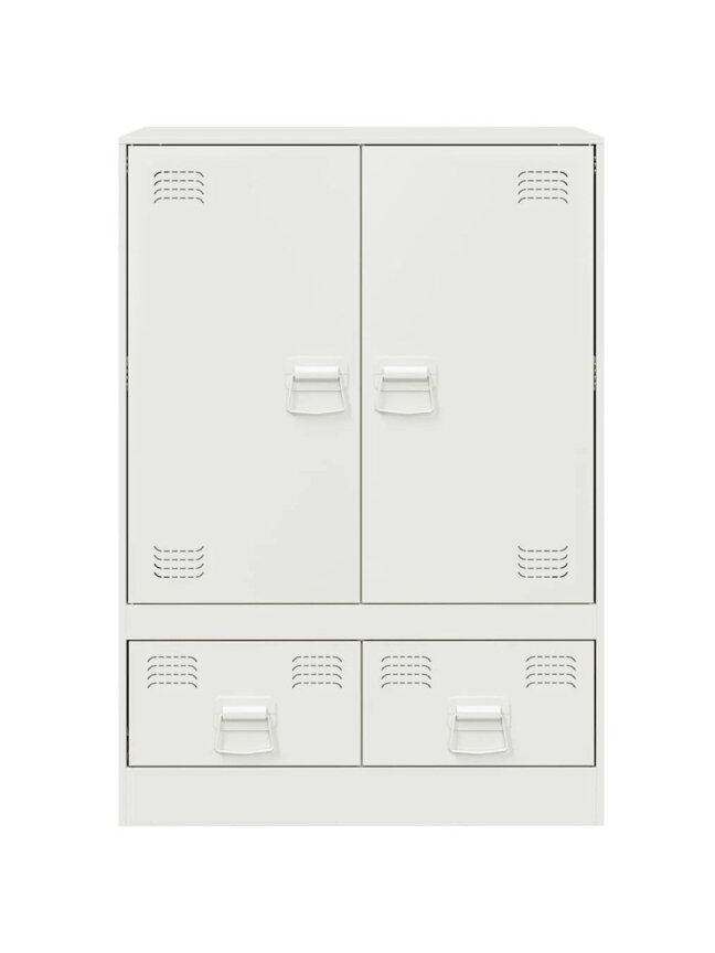 Komoda, balta, 67x39x95 cm, plienas 5