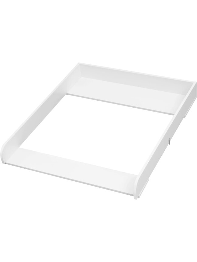 Baby changing table top, 70 x 10 x 80 cm, suitable for furniture with 47.5–50 cm depth. 3