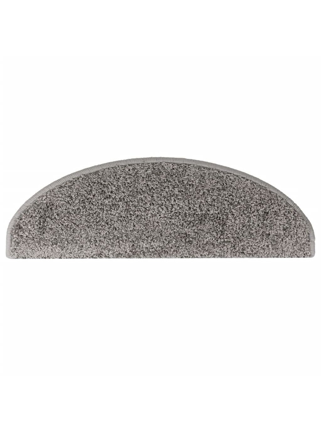 Stair mats, 15 pcs, gray, 65x21x4 cm 5