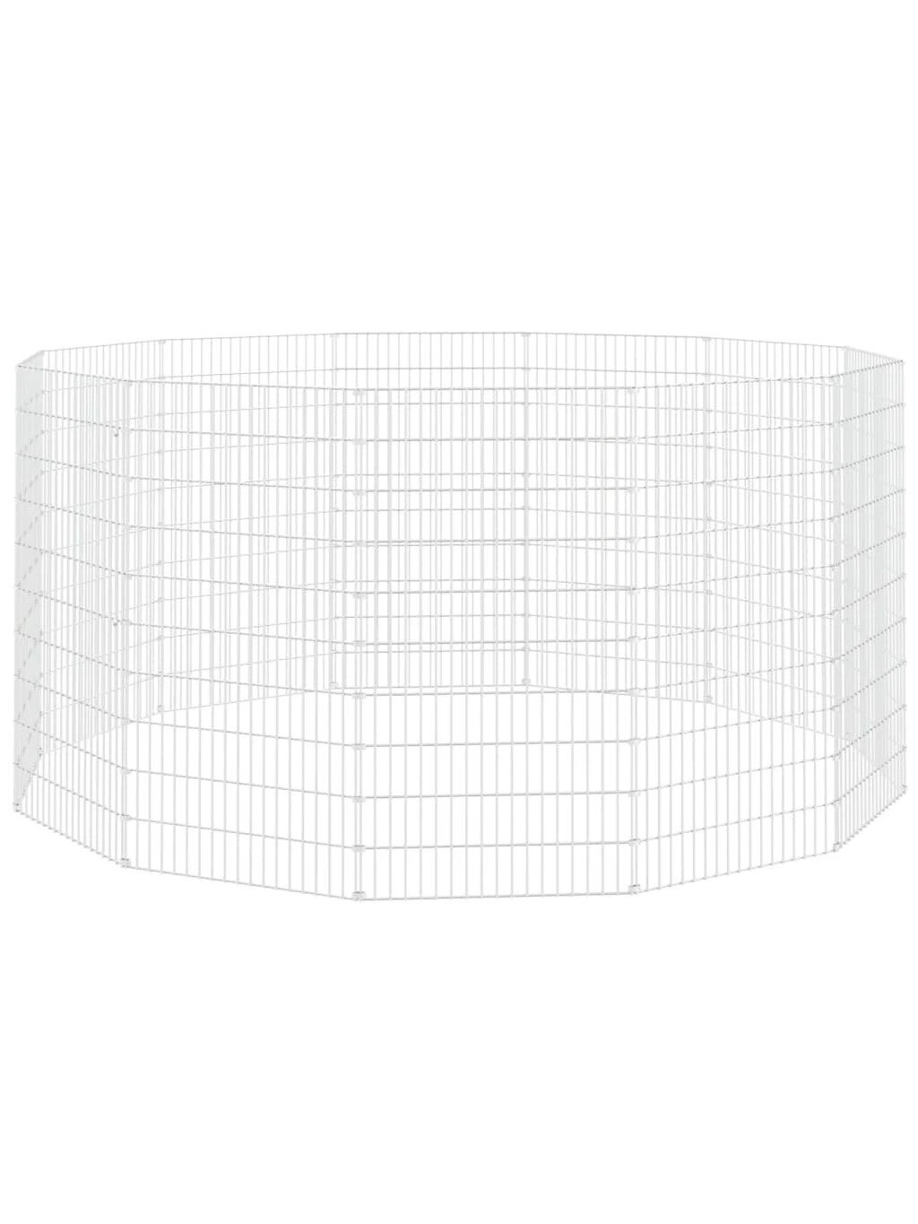 Vabaltseisev loomaaed, 12 paneeli, 54×100 cm, tsingitud raud 1