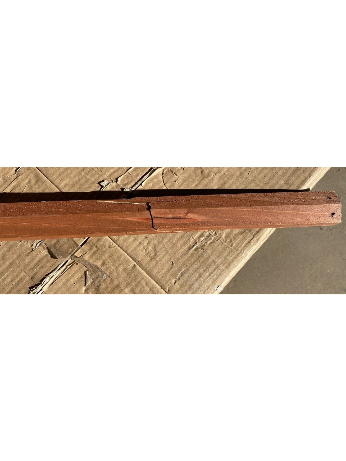 Lauko narvas triušiams, rudas ir baltas, 145x45x84 cm, mediena 8