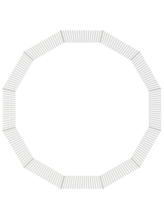 Vabaltseisev loomaaed, 12 paneeli, 54×100 cm, tsingitud raud 5