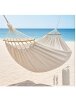 Lauko drobinis hamakas su lenktais stabilizavimo strypais Lauko drobinis hamakas su lenktais stabilizavimo strypais