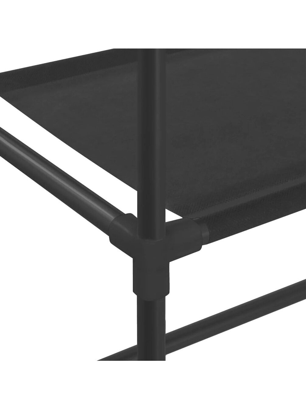 Pesumasina ülemine riiul, Must, 71×29,5×170,5 cm, Raud 7