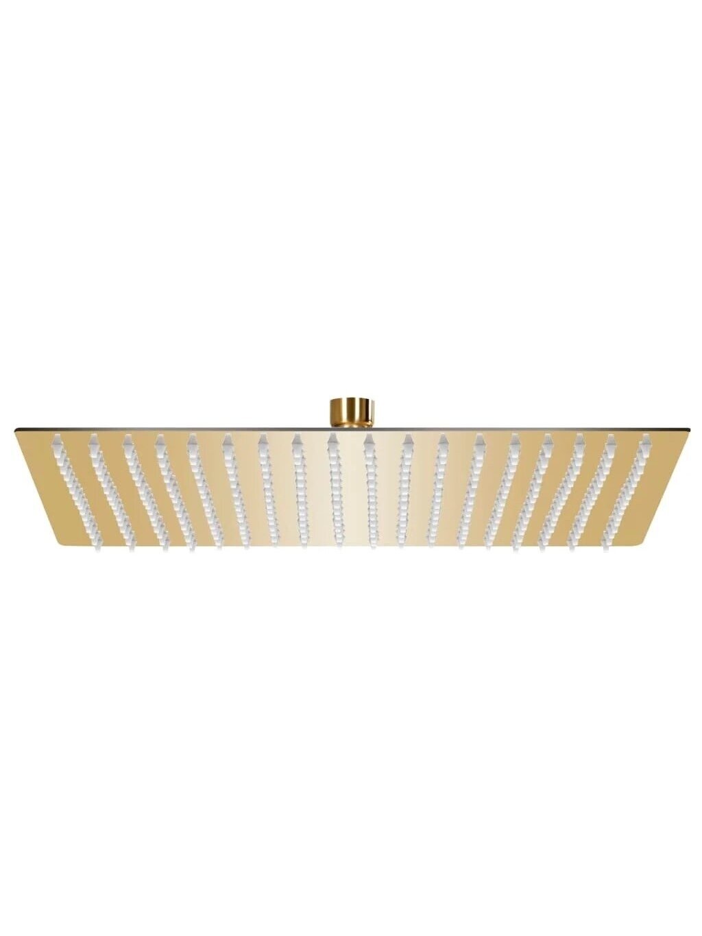 Rain Shower Head, Gold, 50×50 cm, Stainless Steel