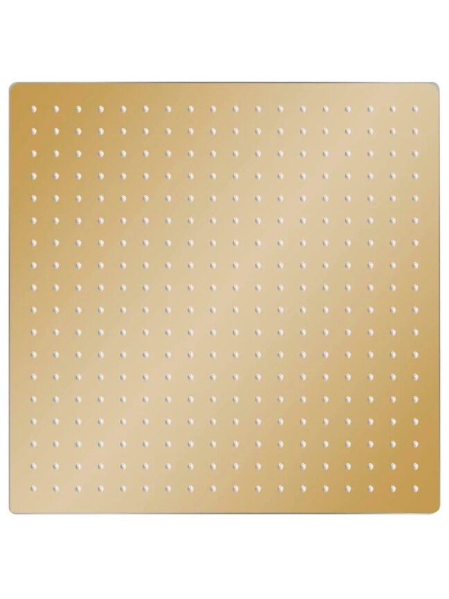 Rain Shower Head, Gold, 50×50 cm, Stainless Steel 1