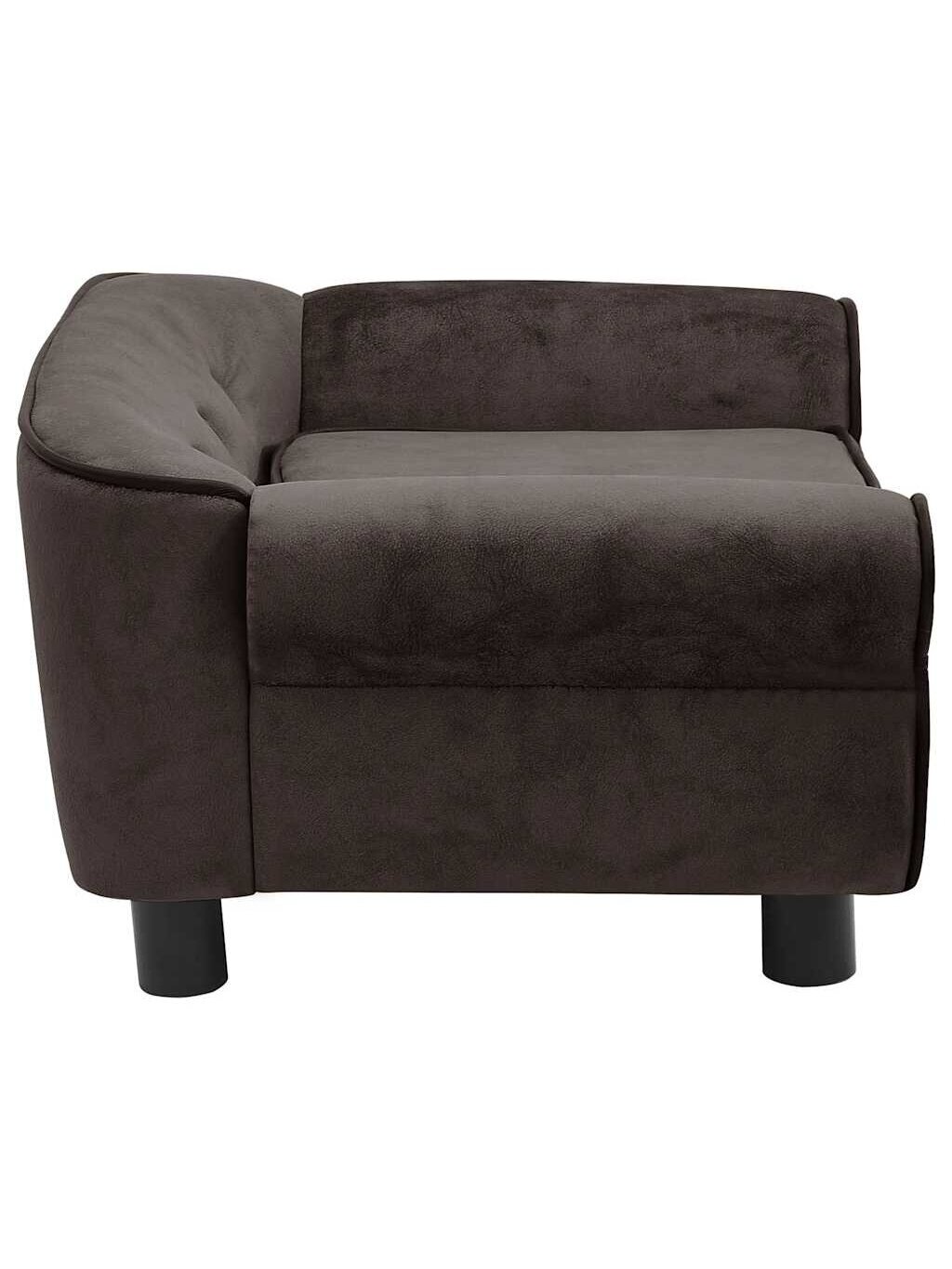 Dog Bed, Brown, 72x45x30 cm, Plush 3 Dog Bed, Brown, 72x45x30 cm, Plush 3