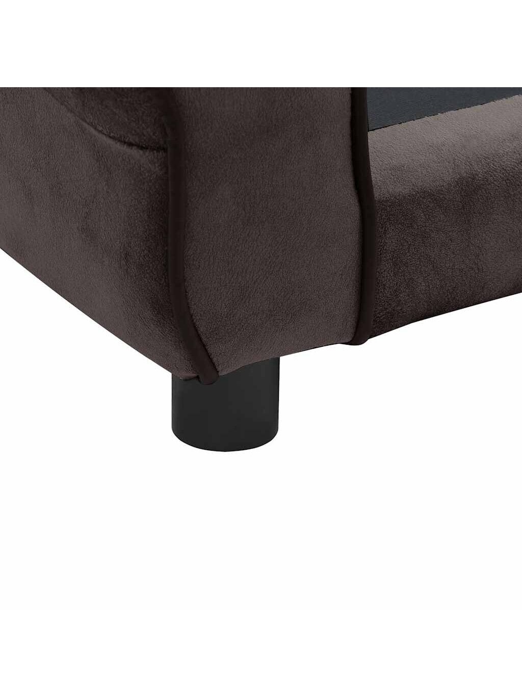 Dog Bed, Brown, 72x45x30 cm, Plush 6 Dog Bed, Brown, 72x45x30 cm, Plush 6