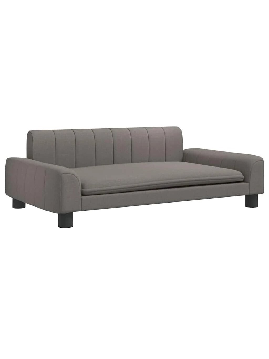 Dog Bed, Taupe, 90x53x30 cm, Fabric 1