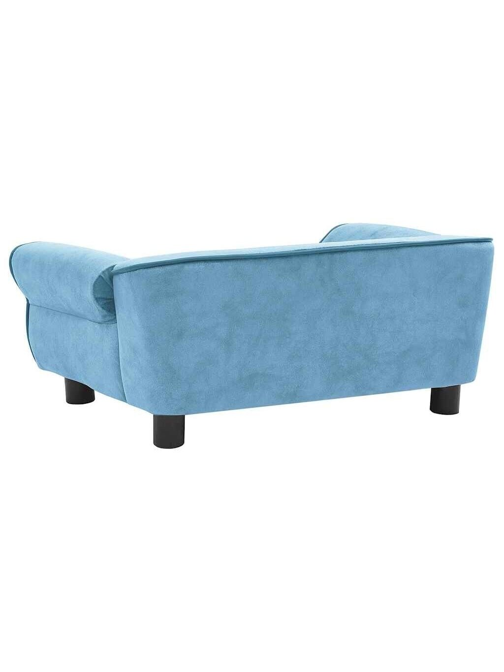 Dog Bed, Turquoise, 72x45x30 cm, Plush 3