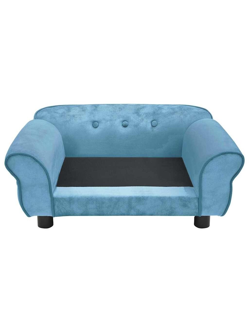 Dog Bed, Turquoise, 72x45x30 cm, Plush 4