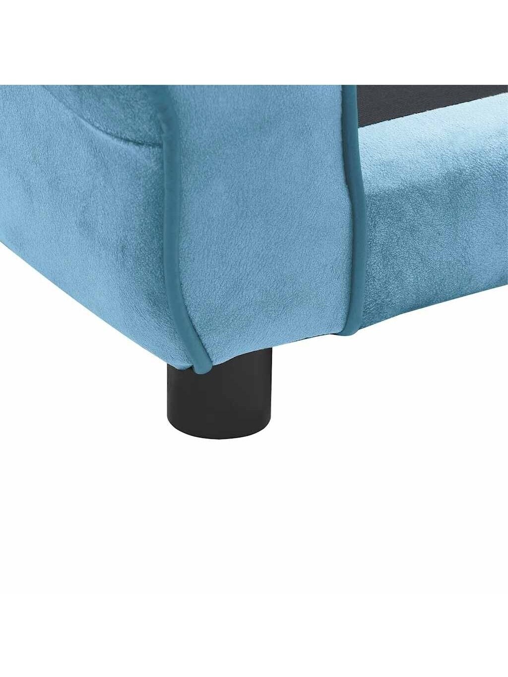 Dog Bed, Turquoise, 72x45x30 cm, Plush 5