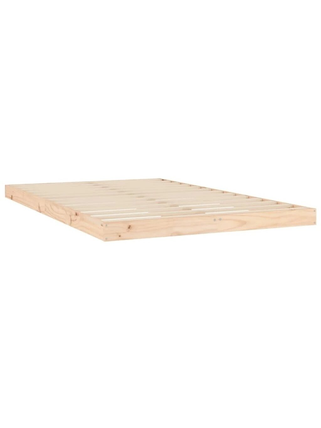 Bed frame, 120×200 cm, solid pine wood 2