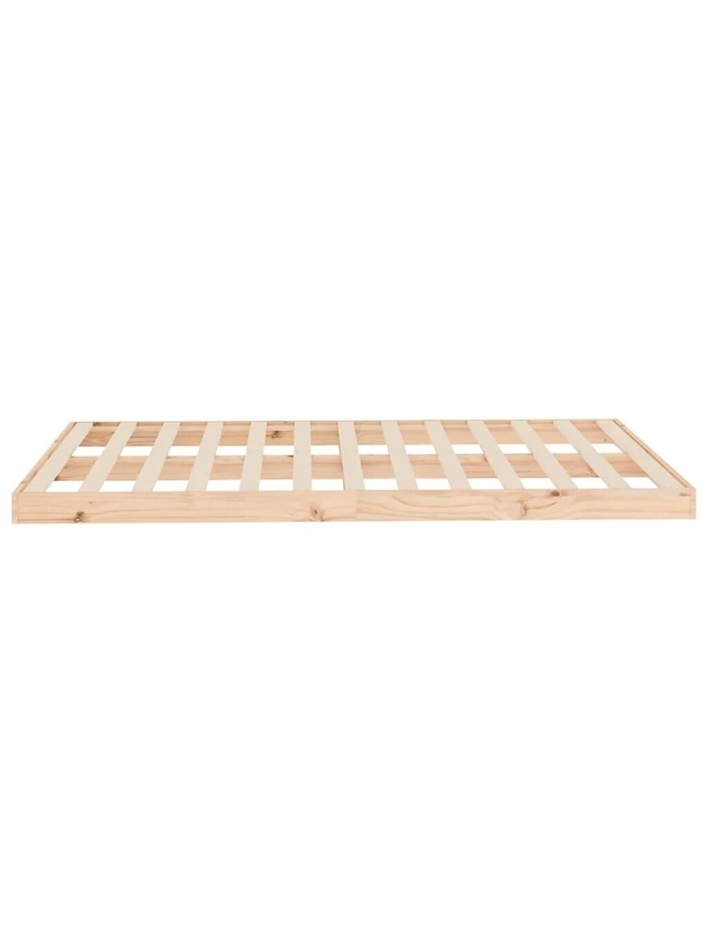 Bed frame, 120×200 cm, solid pine wood 4