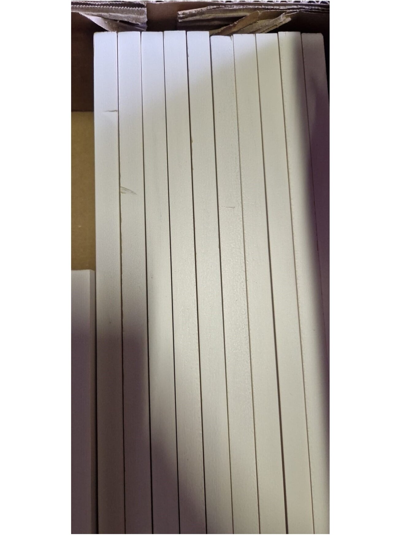 Lovos galvūgalis, baltas, 205,5x4x100cm, pušies masyvas 5