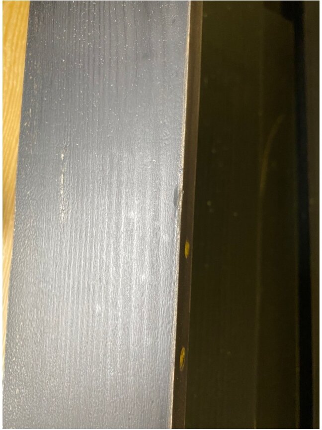 Lova šunims, juoda, 95,5x73,5x90cm, pušies medienos masyvas 6