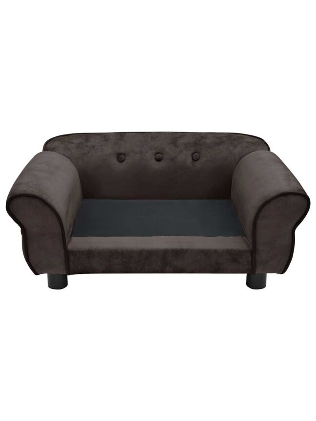 Dog Bed, Brown, 72x45x30 cm, Plush 2 Dog Bed, Brown, 72x45x30 cm, Plush 2