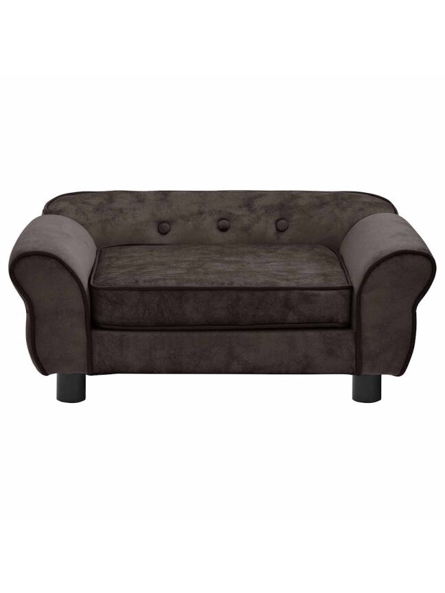 Dog Bed, Brown, 72x45x30 cm, Plush 1 Dog Bed, Brown, 72x45x30 cm, Plush 1