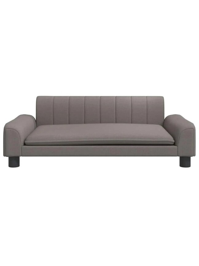 Dog Bed, Taupe, 90x53x30 cm, Fabric 2