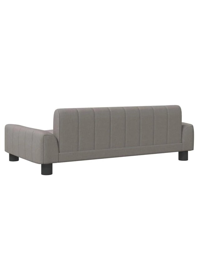Dog Bed, Taupe, 90x53x30 cm, Fabric 4