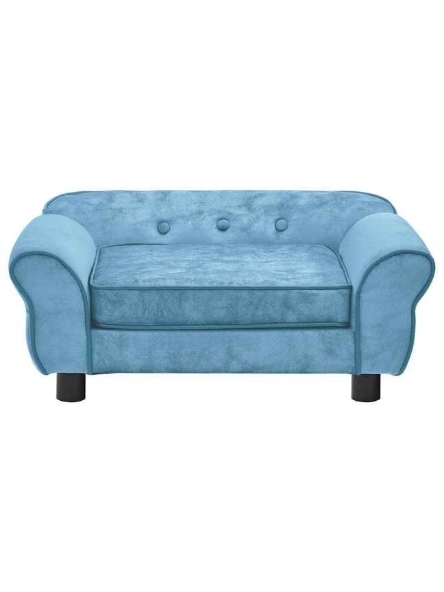 Dog Bed, Turquoise, 72x45x30 cm, Plush 1