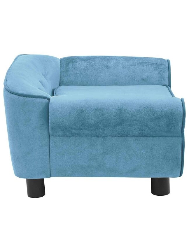 Dog Bed, Turquoise, 72x45x30 cm, Plush 2