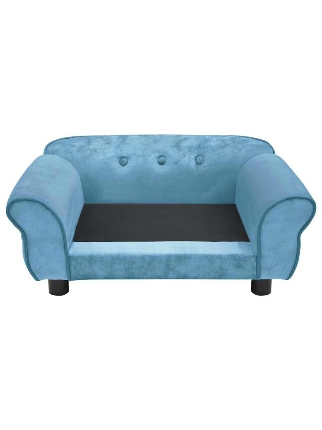 Dog Bed, Turquoise, 72x45x30 cm, Plush 4