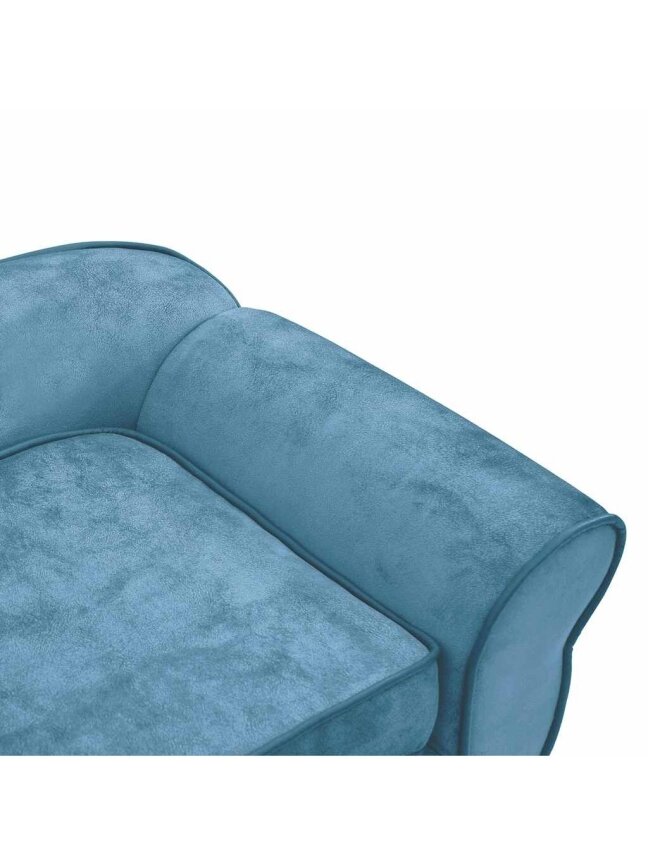 Dog Bed, Turquoise, 72x45x30 cm, Plush 6