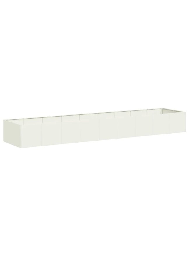 lillepott, valge, 360 x 80 x 40 cm, teras 2