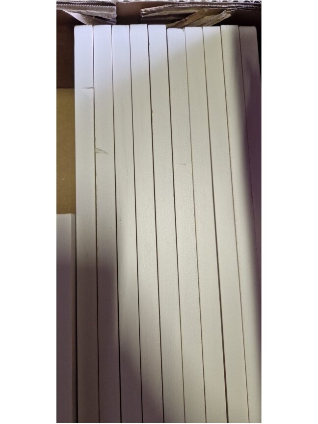 Lovos galvūgalis, baltas, 205,5x4x100cm, pušies masyvas 5