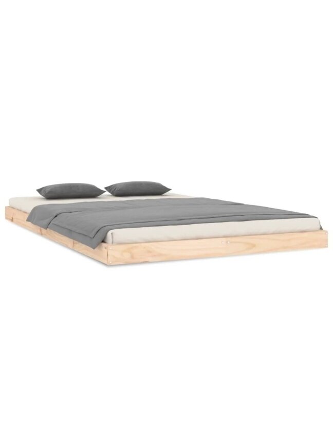 Bed frame, 120×200 cm, solid pine wood 1