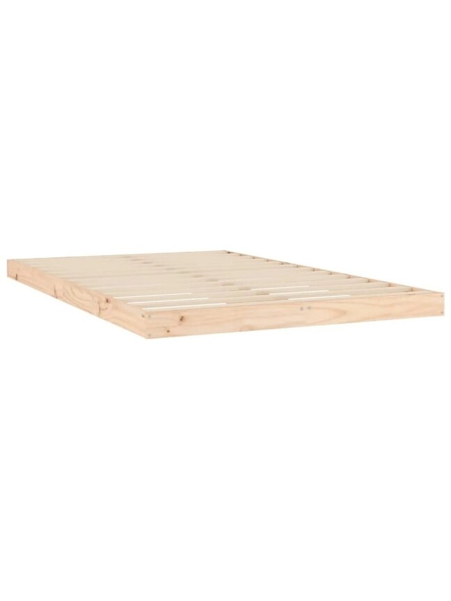 Bed frame, 120×200 cm, solid pine wood 2