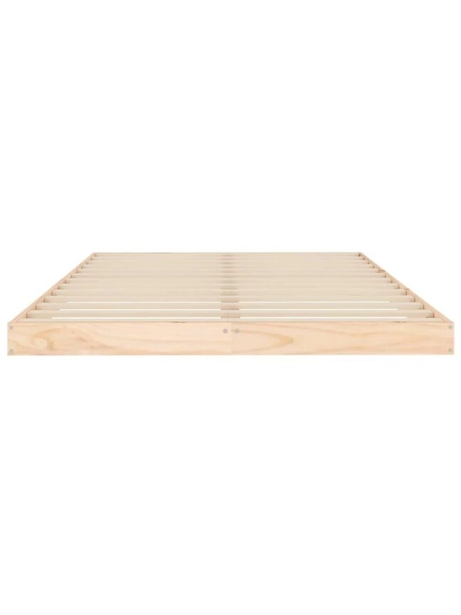 Bed frame, 120×200 cm, solid pine wood 3