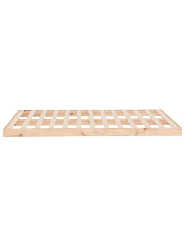 Bed frame, 120×200 cm, solid pine wood 4