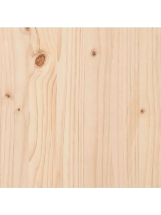 Bed frame, 120×200 cm, solid pine wood 5