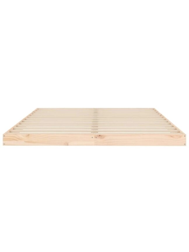 Bed frame, 140×200 cm, solid pine wood 3