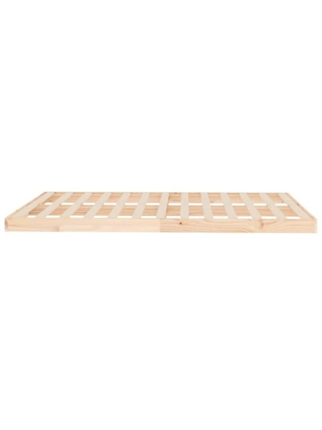 Bed frame, 140×200 cm, solid pine wood 4